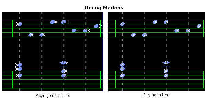 Piano Booster timing markers